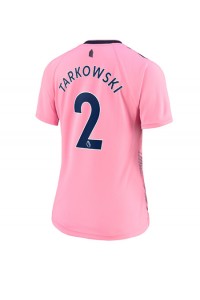 Everton James Tarkowski #2 Fotballdrakt Borte Klær Dame 2022-23 Korte ermer
